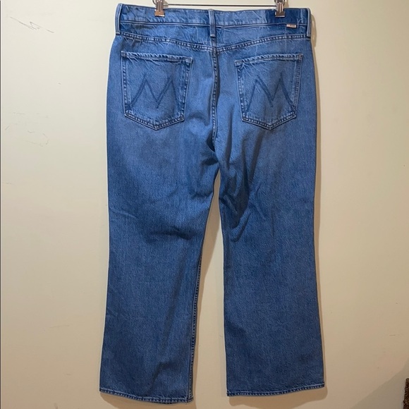 Womens MOTHER Superior The Bookie Flood Wash: Deans List - Picture 14 of 16